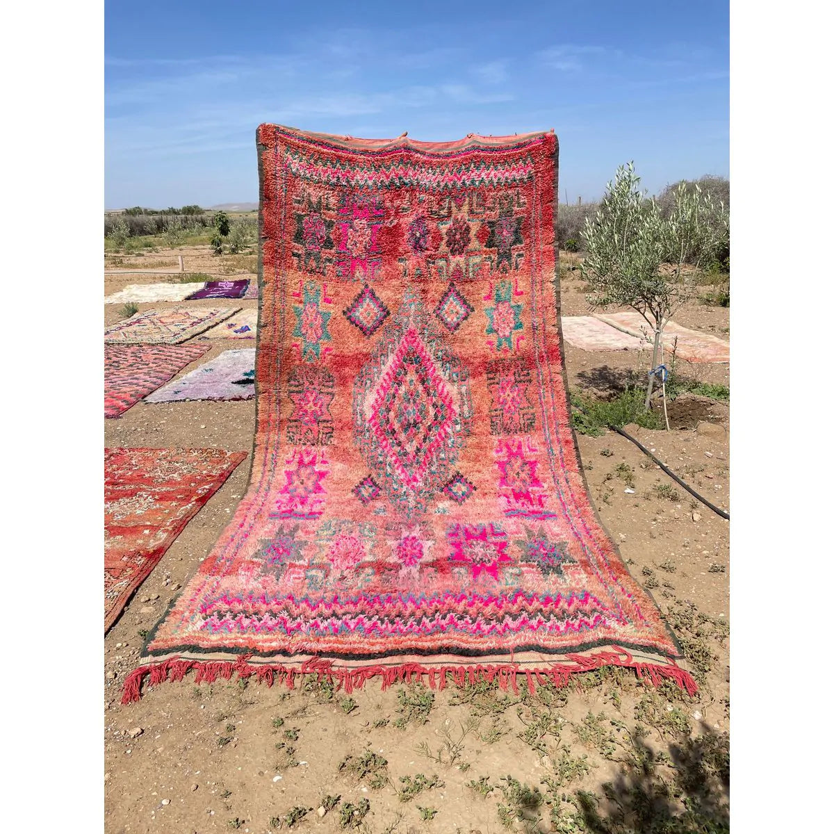 Tapis berbère vintage
