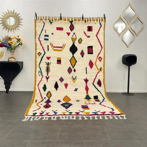 Tapis Azilal coloré - Maison berber