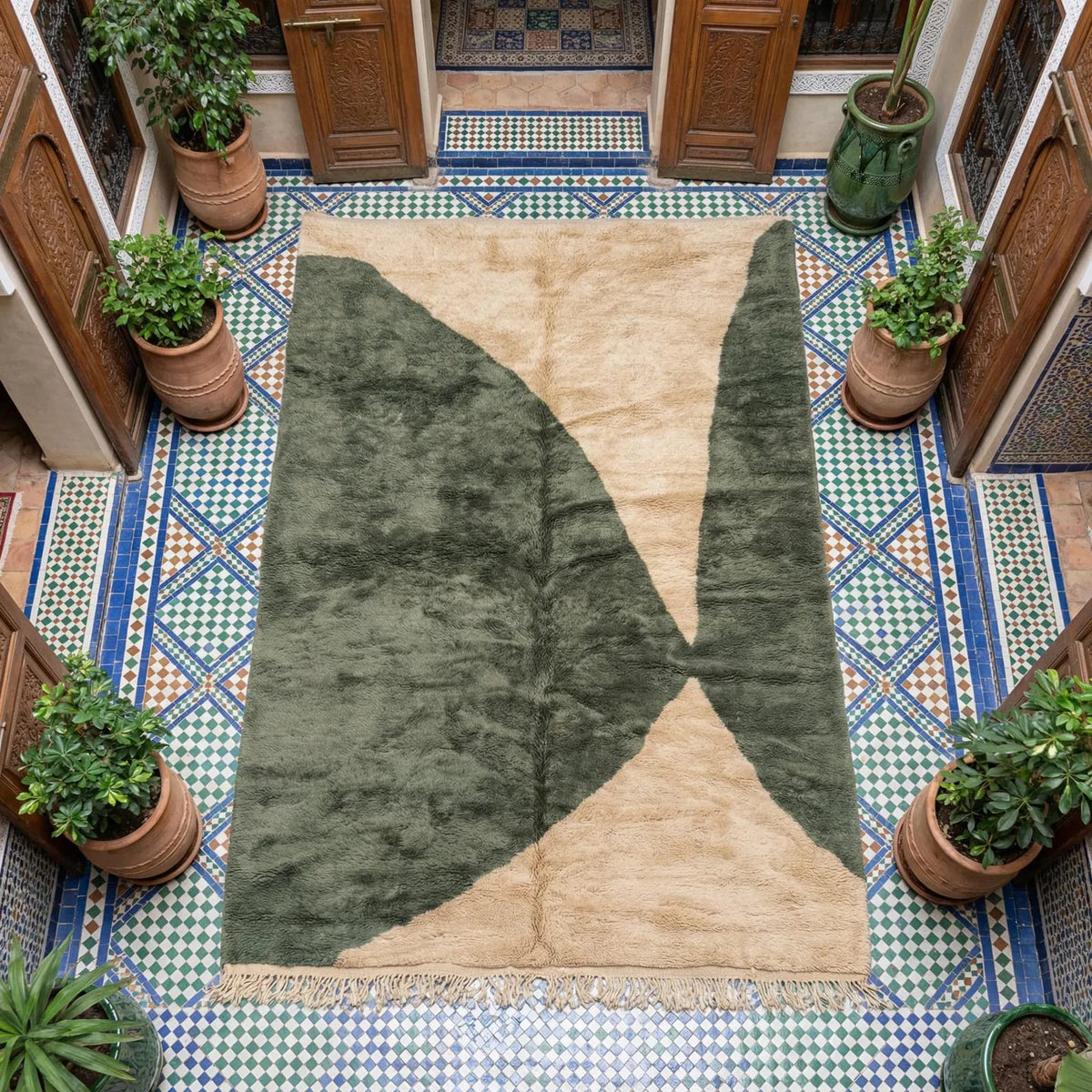 Tapis berbère sur mesure - Maison berber